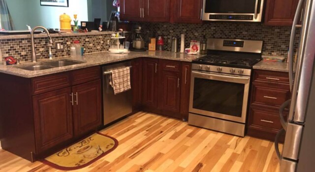 Kitchen Remodeling flooring hardwood laminate vinyl tile custom shower contracting services general contracting tallmadge ohio