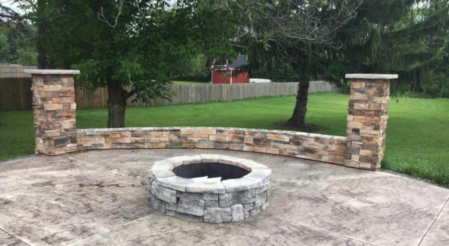 Patio, Wall & Fireplace Installation patio deck sunroom fireplace brick laying stone work contracting services general contracting tallmadge ohio